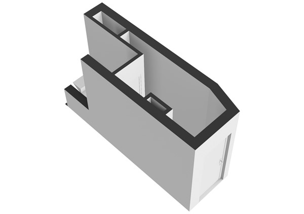 Floorplan - Steenstraat 43, 2312 BV Leiden